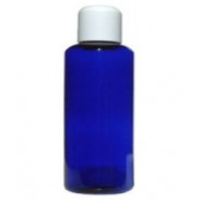 Flacon Bleu PET 200ml avec bouchon de service
