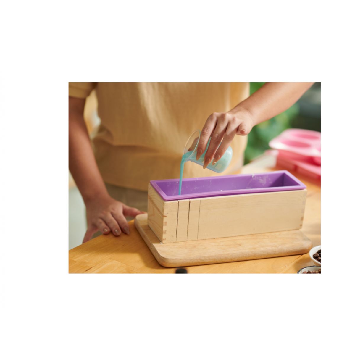 Moule en silicone - Pain de savon 1200 ml
