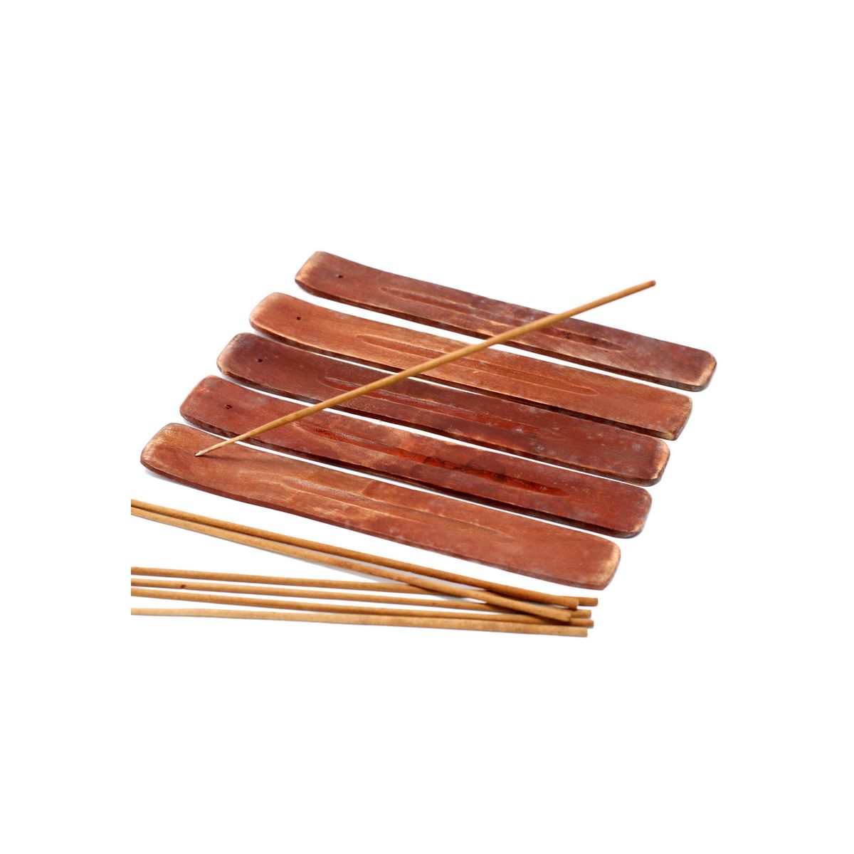 Porte-Encens en Bois de Manguier – Naturel & Authentique - Aromateasy